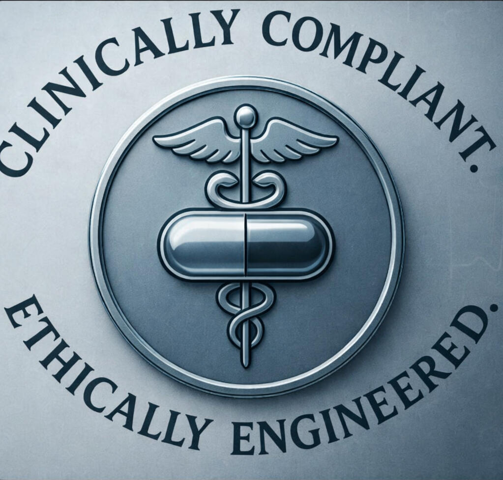 Clinical Intelligence Tablet-with-checkmark icon showing verified data and care precision.