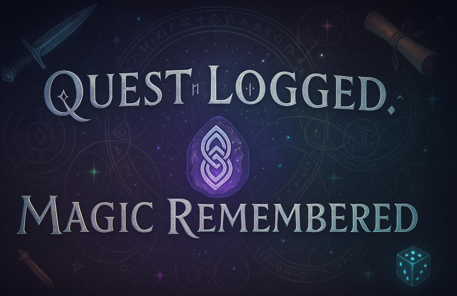 Runewire Guild Runic insignia with radiant loop; mark of creative lineage and rebellion through design.