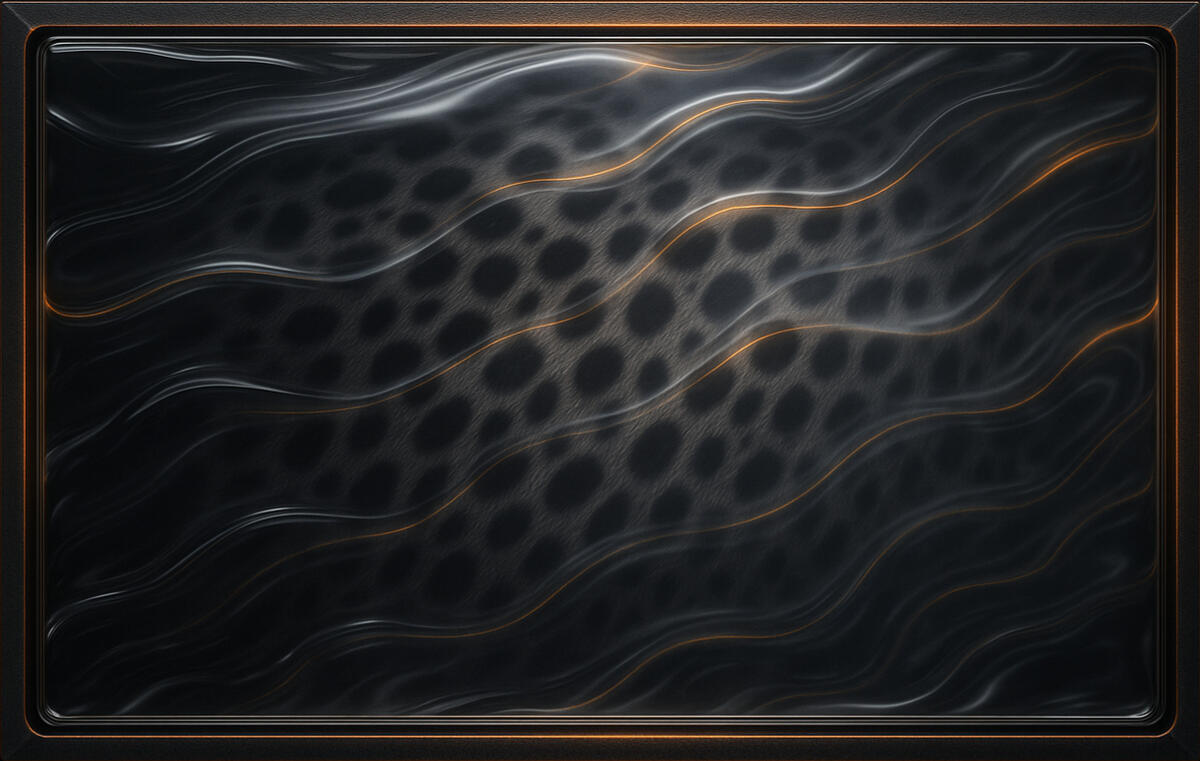 Obsidian Pelt Obsidian Pelt — luxury glass surface rippling with primal tension; predator and prestige converge within a mirror-black texture.